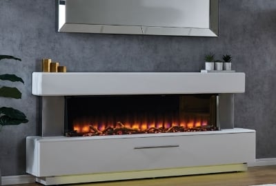 Stylish Meets Simplicity: Flat Wall Fireplaces Without the Fuss?