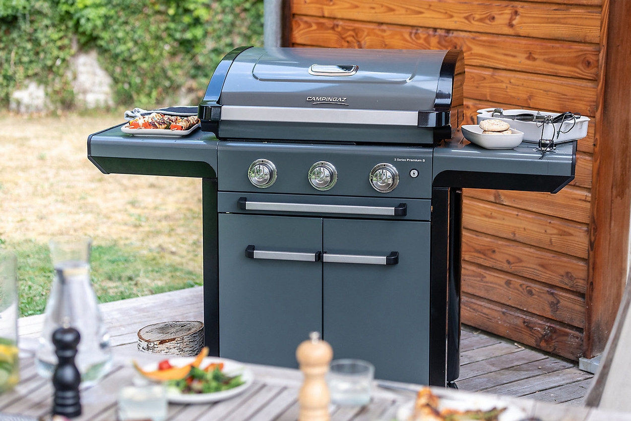 Campingaz Modular BBQ Wok – Non-Stick Carbon Steel Wok For Grill, Includes Wooden Tools