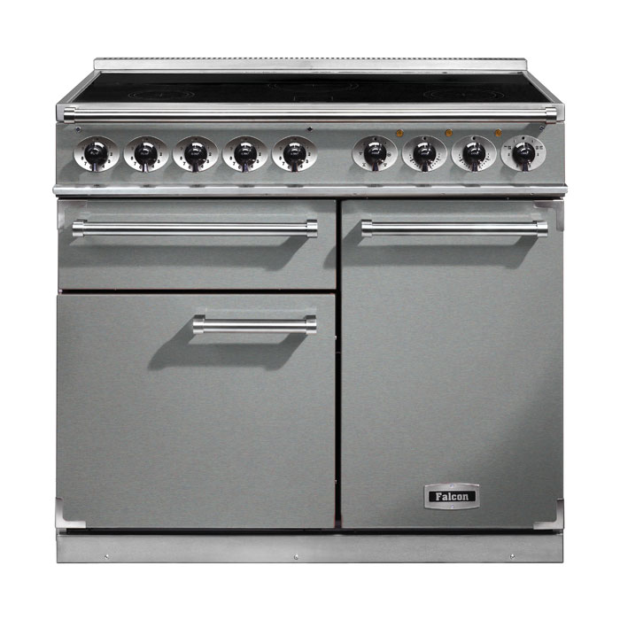Falcon 1000 Deluxe Induction Electric Range Cooker - Stainless Steel