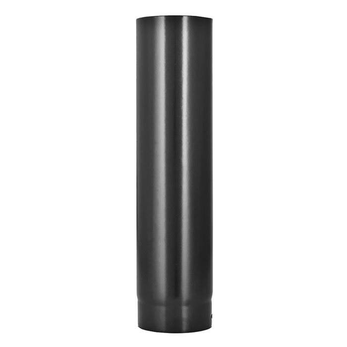 ChimFit 4 1000mm Length of Vitreous Enamelled Flue Pipe Multifuel Solid Fuel 