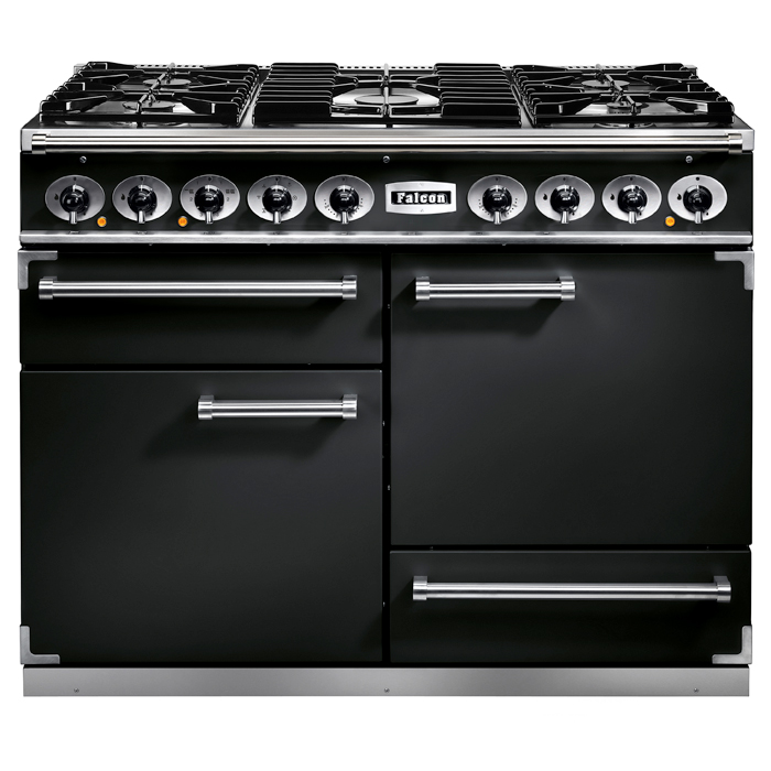 Falcon 1092 Deluxe Dual Fuel Range Cooker - Black