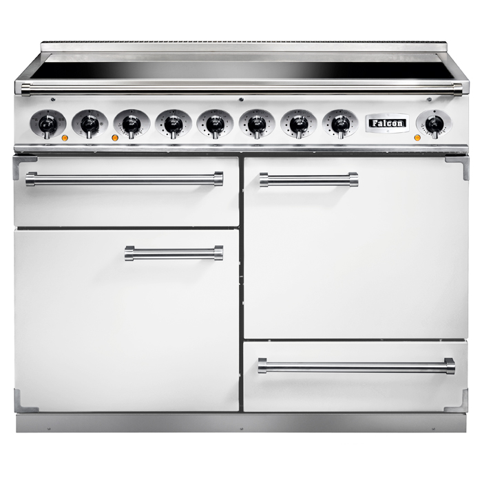 Falcon 1092 Deluxe Induction Electric Range Cooker - White
