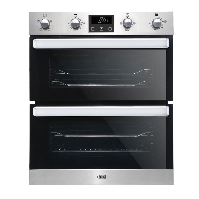 Belling double shop oven bi909mfsta