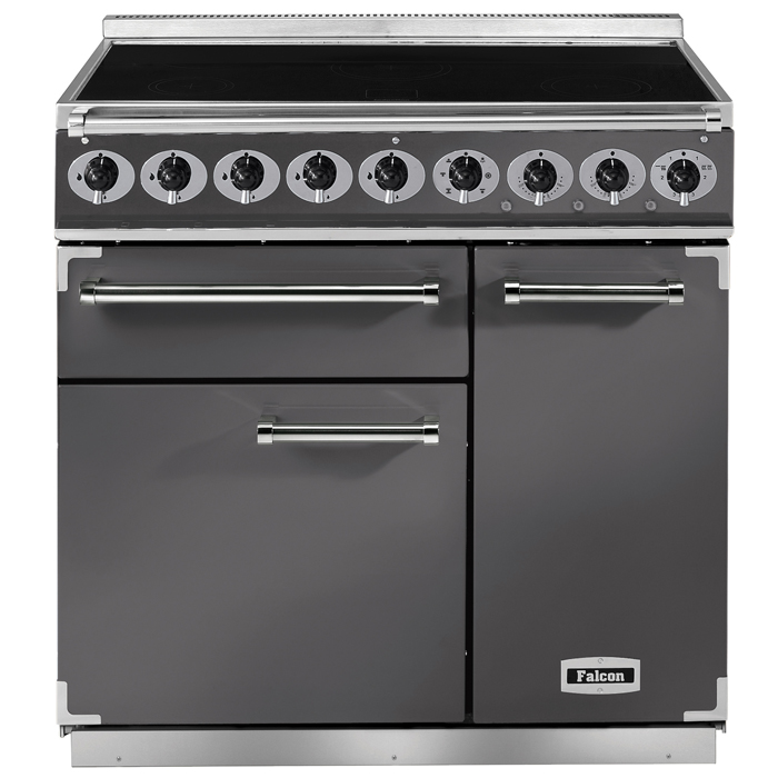 Falcon 900 Deluxe Induction Electric Range Cooker - Slate