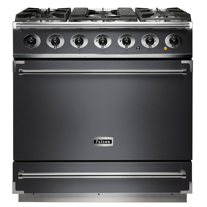 Falcon 900s Single Cavity Dual Fuel Range Cooker - Slate