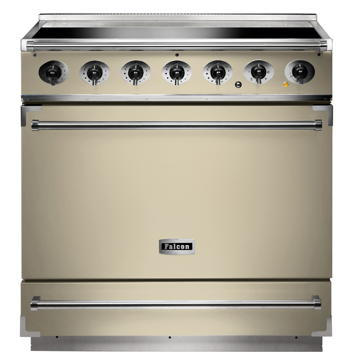 Falcon 900s Single Cavity Induction Electric Range Cooker - Cream