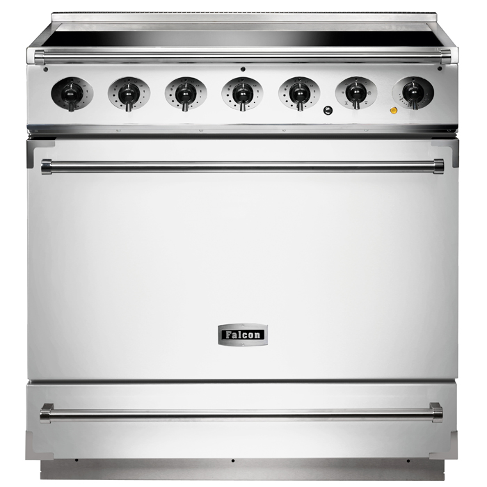 Falcon 900s Single Cavity Induction Electric Range Cooker - White