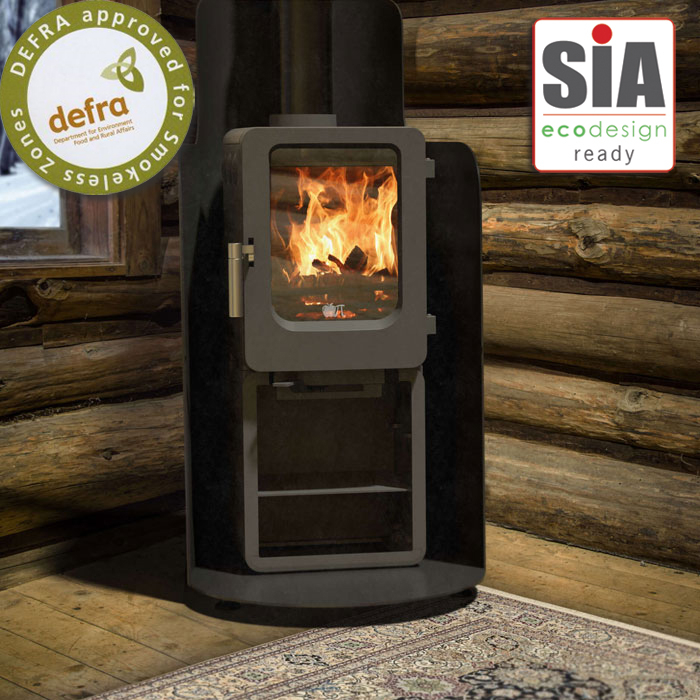 Ekol Apple Pie Stack Ecodesign Wood Burning Stove | Stoves Are Us