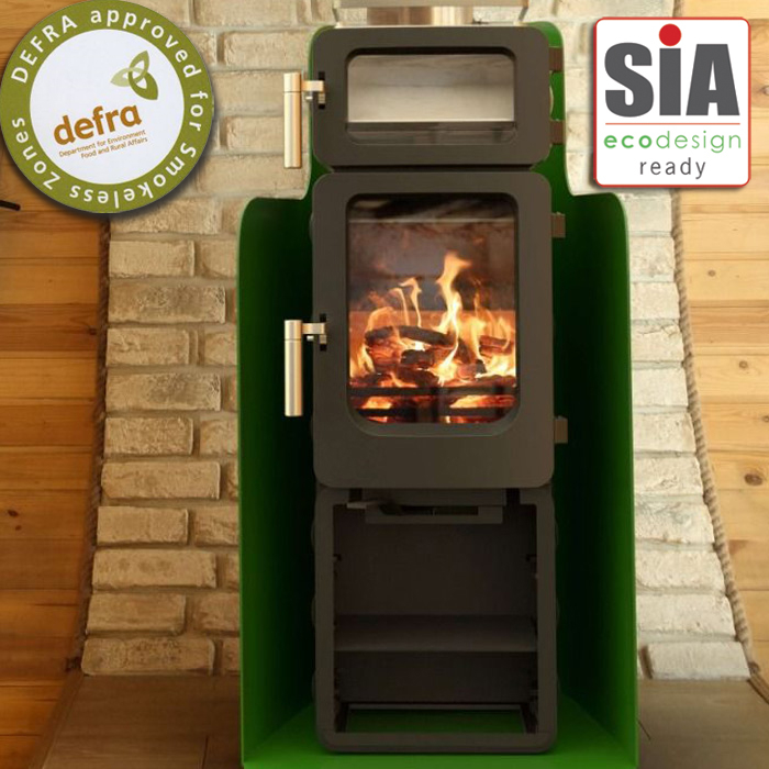 Ekol Baked Apple Pie Stack Ecodesign Wood Burning Stove | Stoves Are Us