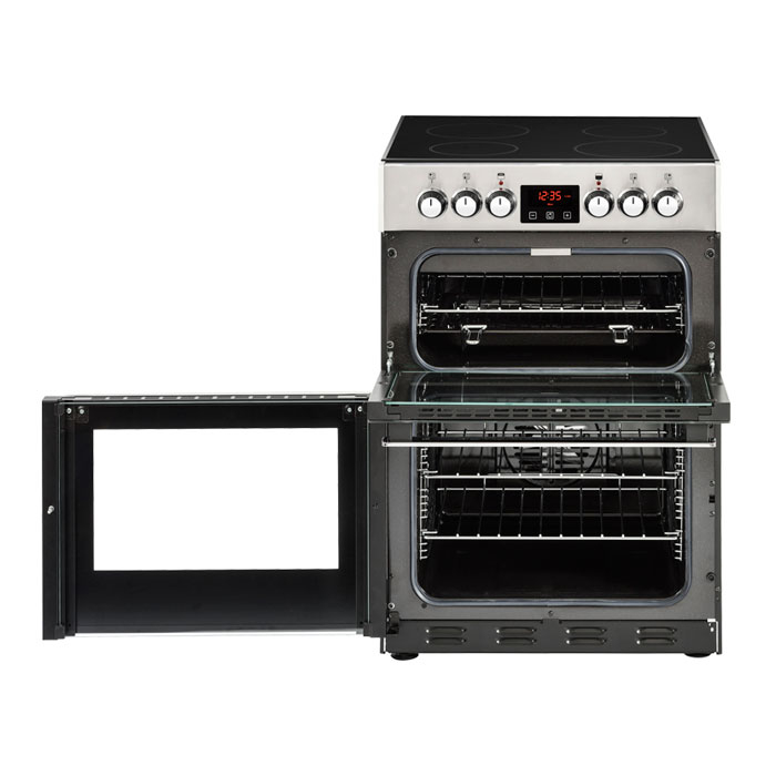 Belling Cookcentre 60E 60cm Ceramic Cooker Stainless Steel
