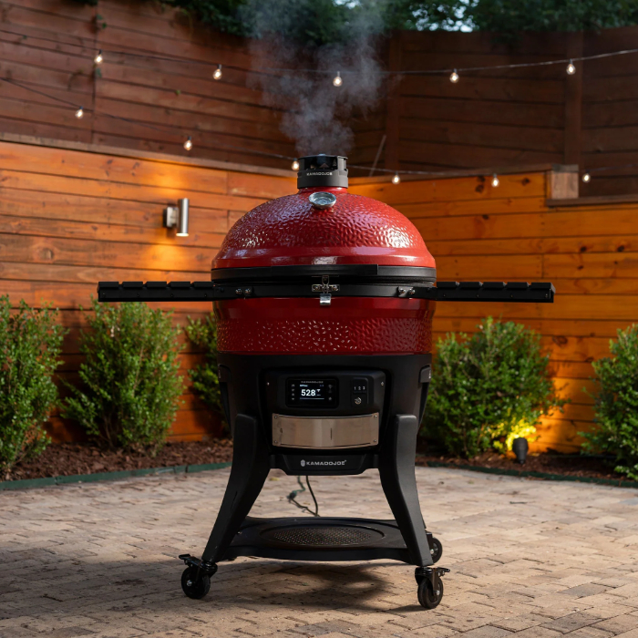 lxkj Edelstahl Tropfpfanne, perfekt für Big Green Egg, Kamado Joe Classic Joe, Acorn & Weber Grills & Smoker, Backblech, Salatteller, 33 cm Durchmesser rund, wiederverwendbar und leicht zu reinigen