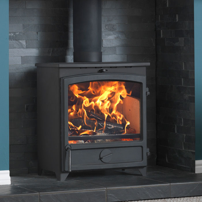 Go Eco 5kW Wide Plus Eco Design Ready Multi-Fuel / Wood Burning Stove |  Stoves Are Us