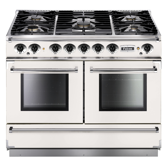 White range store cooker dual fuel