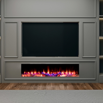 Iconic 1250 1-2-3-Sided Inset Electric Fire