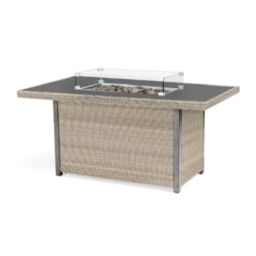 Kettler Palma Fire Pit Table, Oyster