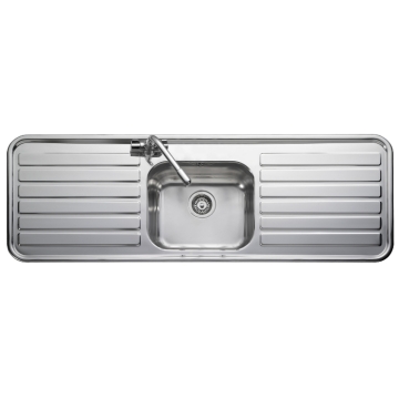 Leisure Luxe LX155/ Single Bowl Stainless Steel Sink