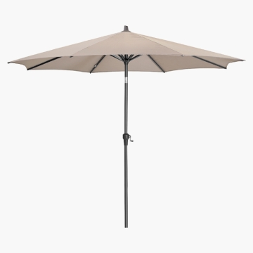 Pacific Lifestyle Riva 3m Round Parasol, Taupe
