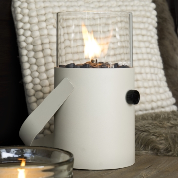 Cosiscoop Gas Fire Lantern, Ivory