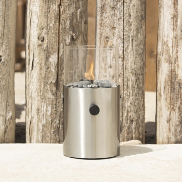 Cosiscoop Gas Fire Lantern, Stainless Steel