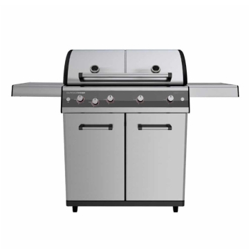 Outdoor Chef DualChef 425G 4 Burner Gas BBQ, Stainless Steel