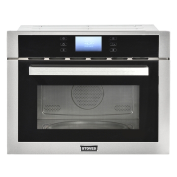 Belling BI45COMW Built-In Combination Microwave, Stainless Steel
