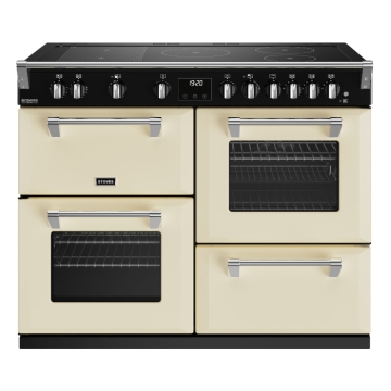 Stoves Richmond Deluxe D1100Ei RTY Cream 110cm Induction Range Cooker, Rotary Control