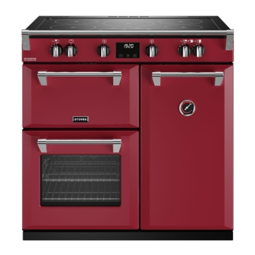 Stoves Richmond Deluxe D900Ei TCH Chilli Red 90cm Induction Range Cooker, Touch Control