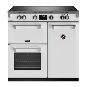 Stoves Richmond Deluxe D900Ei TCH Icy White 90cm Induction Range Cooker, Touch Control