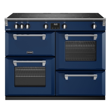 Stoves Richmond Deluxe D1100Ei TCH Midnight Blue 110cm Induction Range Cooker, Touch Control