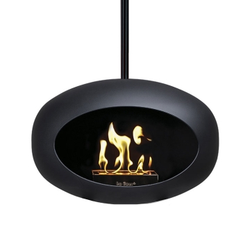 Le Feu Sky Bioethanol Fireplace, Black 