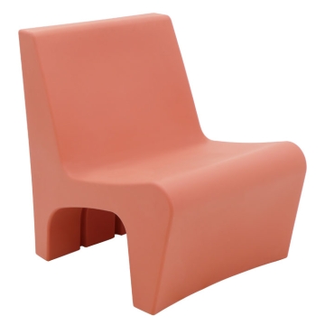 Tramontina Berta Lounge Chair, Orange