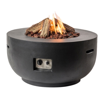 Happy Cocooning Bowl 91cm Fire Pit Cocoon, Black