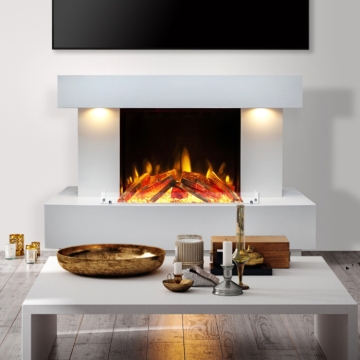 Celsi Firebeam Skyfall s600 Electric Fireplace Suite