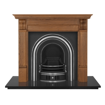 Carron Coleby Cast Iron Arched Insert, Highlighted