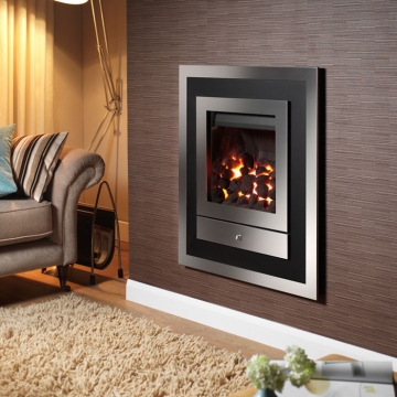Crystal Fires Gem Option 3 Hole in the Wall Gas Fire