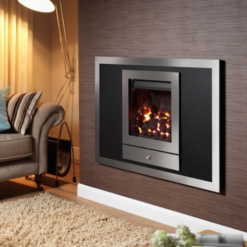 Crystal Fires Gem Option 1 Hole in the Wall Gas Fire