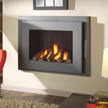 Crystal Fires Manhattan High Efficiency Hole in the Wall Gas Fire