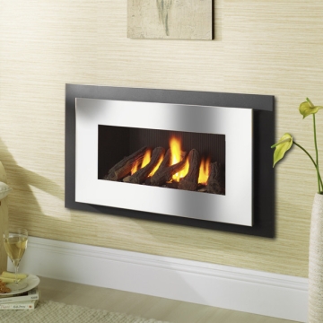 Crystal Fires Miami High Efficiency Hole in the Wall Gas Fire