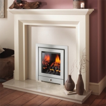 Crystal Fires Gem Royale 3 Sided Hole in the Wall Gas Fire