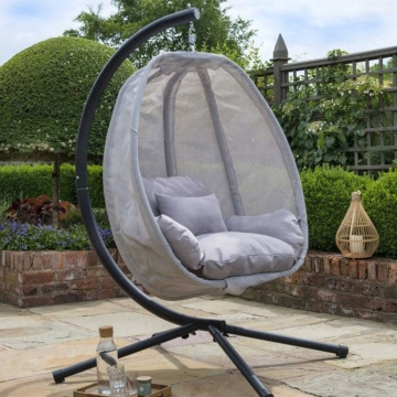 Norfolk Leisure Handpicked Folding Textilene Swing Chair