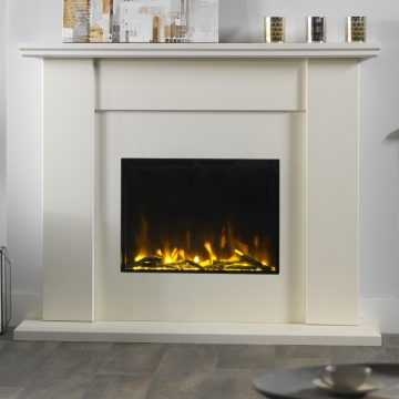 ACR Harborne Electric Fireplace Suite with PR-600E Built In Electric Fire