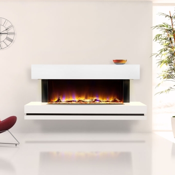 Celsi Electriflame VR Volare 1100 Wall Mounted Electric Fireplace Suite