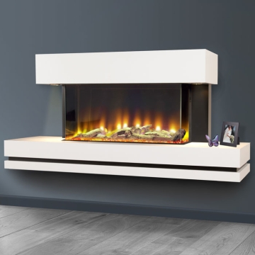 Celsi Electriflame VR Volare 750 Wall Mounted Electric Fireplace Suite