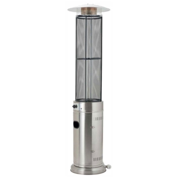 Lifestyle Emporio 15kW Flame Patio Heater, Stainless Steel