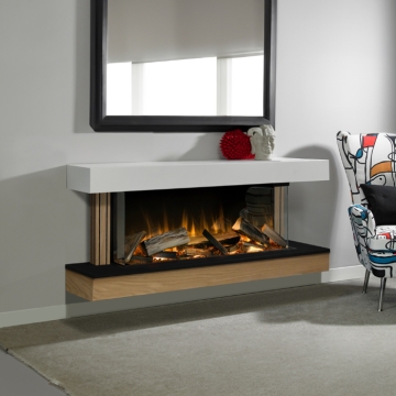 Evonic Welford Electric Fireplace Suite