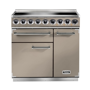 Falcon 900 Deluxe Induction Electric Range Cooker, Fawn
