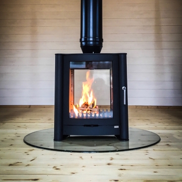 Customer Installation Firebelly FB1 Double Sided Stove