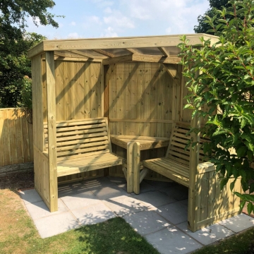 Churnet Valley Four Seasons Garden Room with Decking