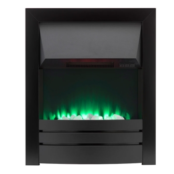 Gallery Hopton Electric Fire, black finish