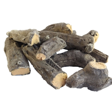 Gallery Ceramic Firewood Fuel Bed, Box of 16